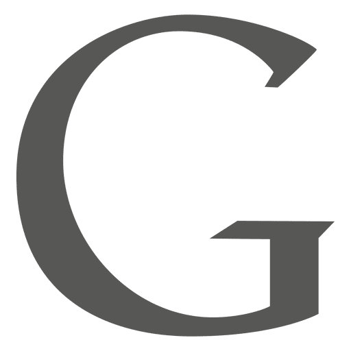 Google g icon - Transparent PNG & SVG vector file - Google Logo Black