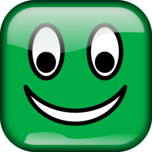 Green Smiley Square Clip Art at Clkercom  vector clip