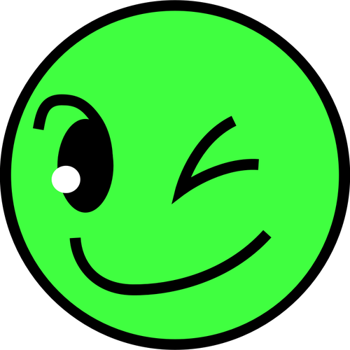 Green Smiley Face  Free download on ClipArtMag