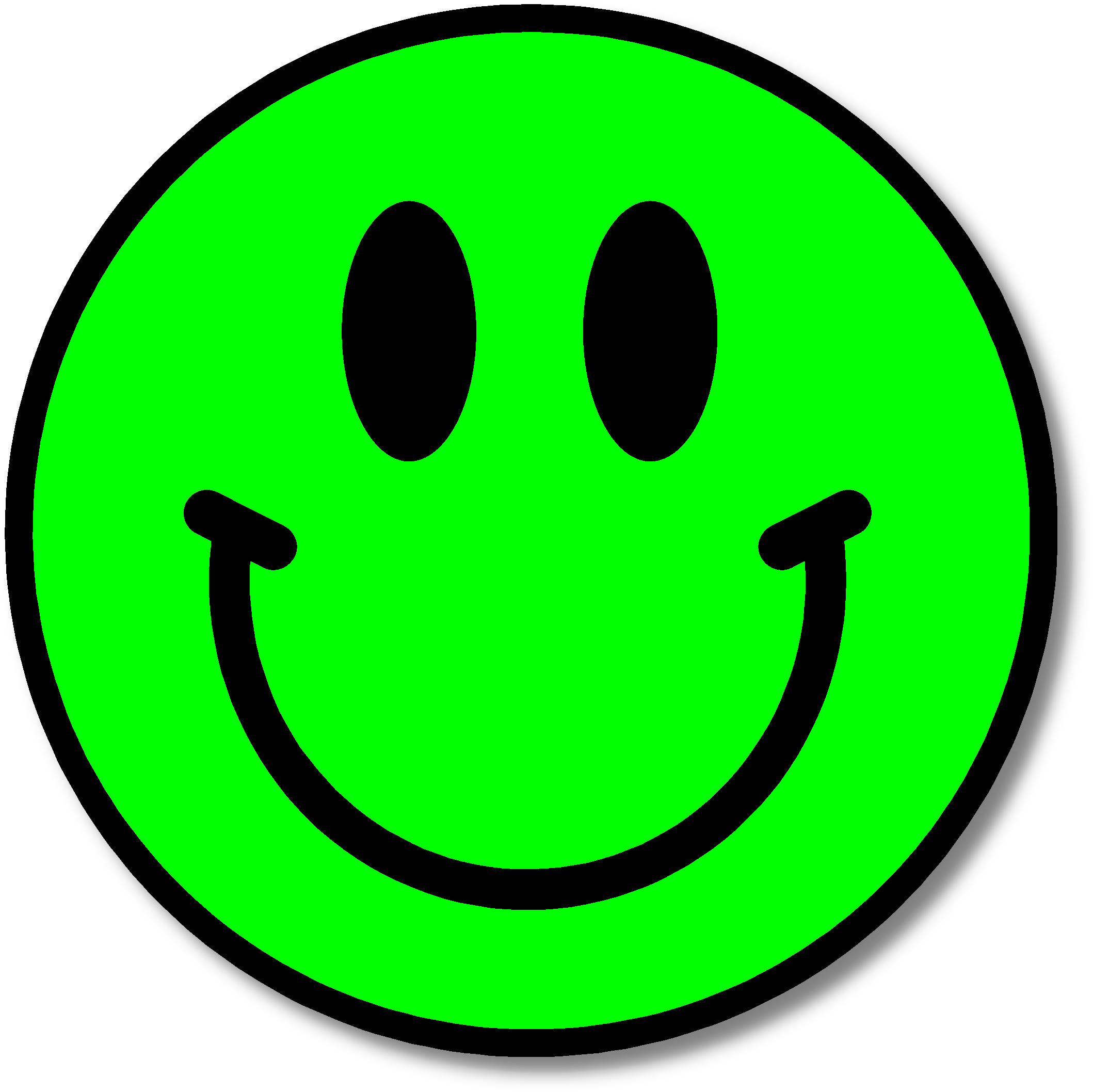 Green Happy Face  ClipArt Best
