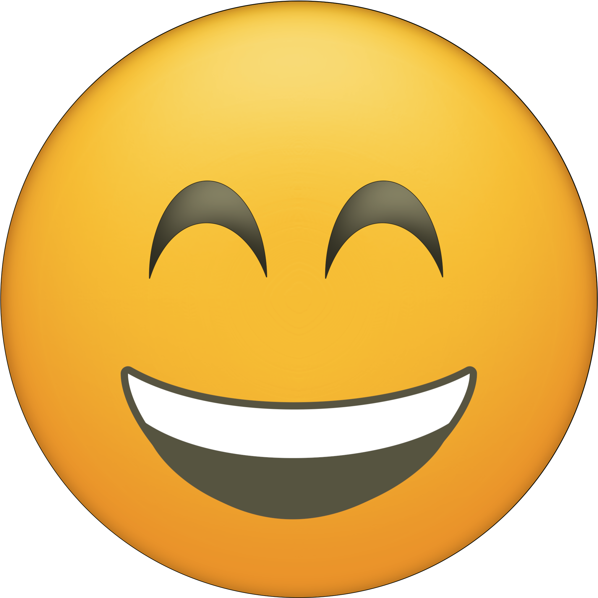 Blushing Happy Face Emoji Printable  Printable Emojis