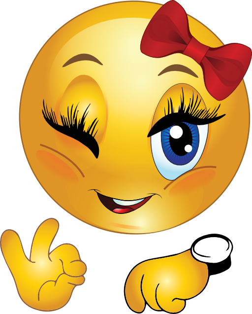 Intime Girl Smiley Emoticon Clipart  i2Clipart  Royalty