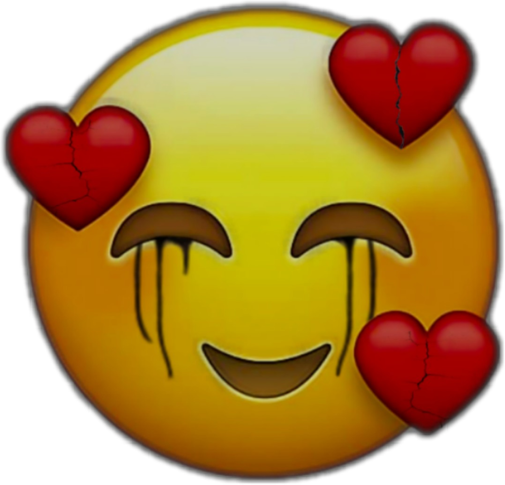 happy sad emoji heart brokenhearted