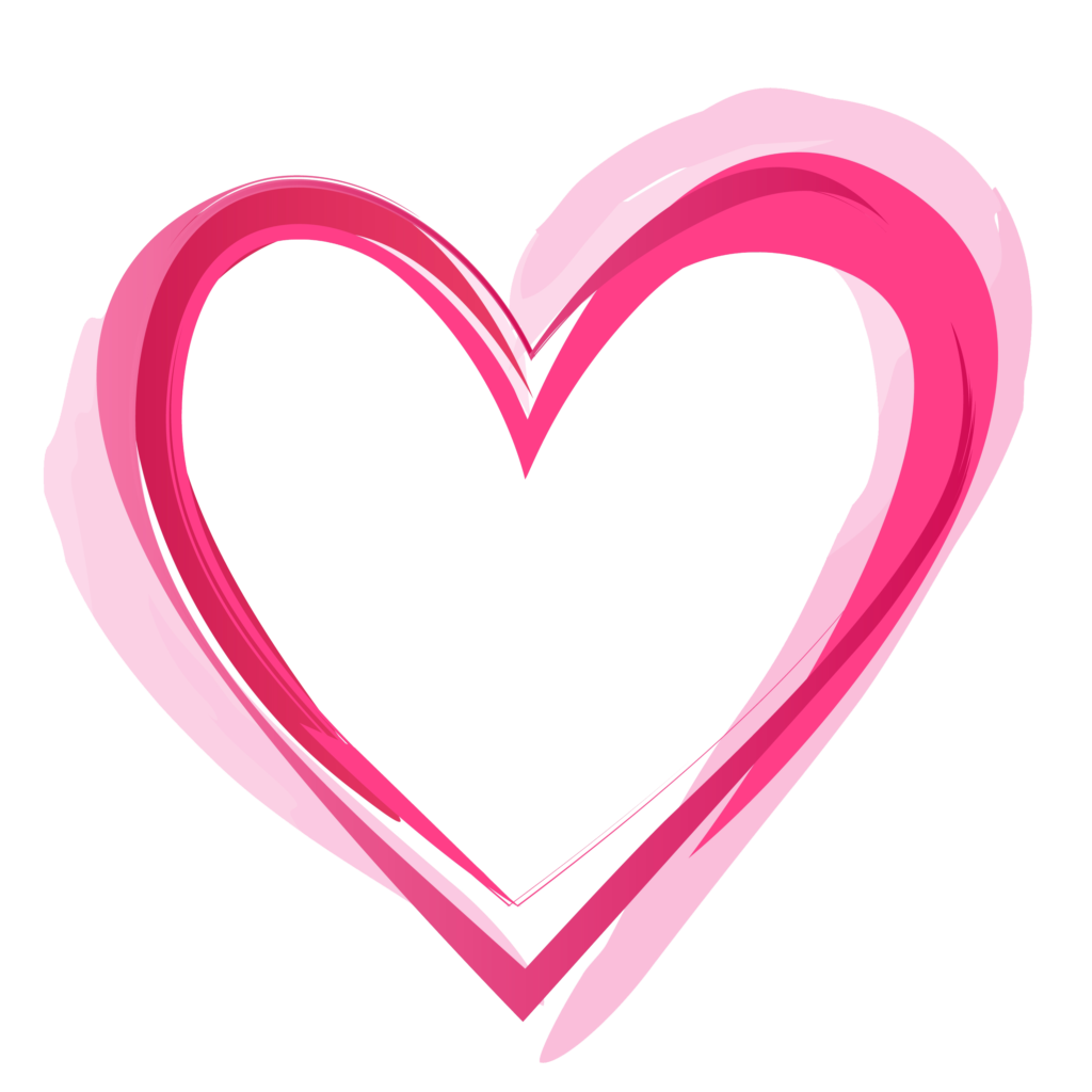 Heart PNG Images Outline Emoji Pink And Red Heart