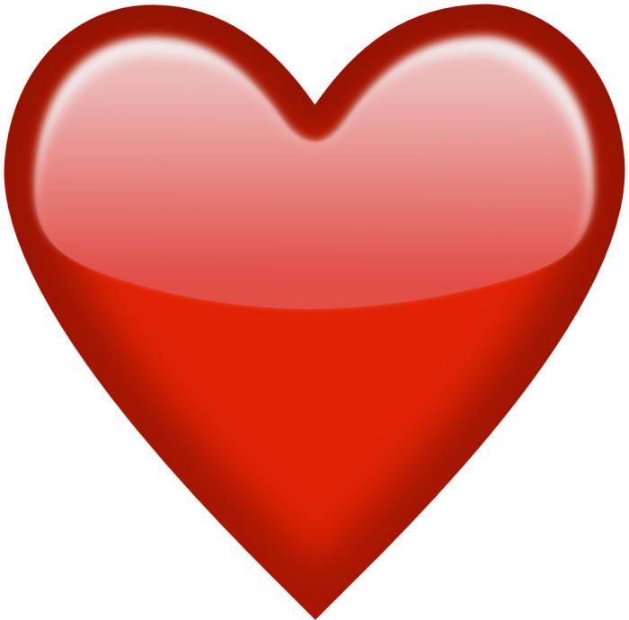 Heart Emoji Vector at Vectorifiedcom  Collection of