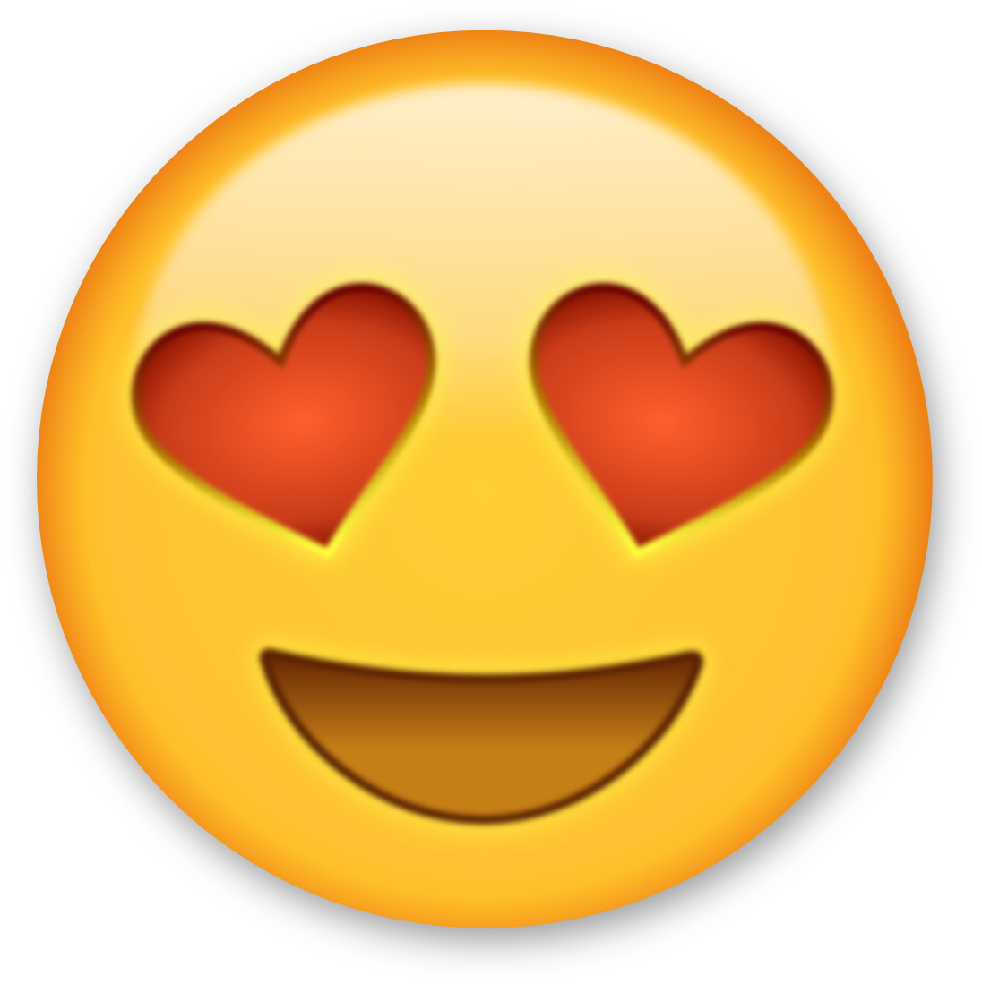 14 Emojis Icons Vector Images - Heart Eyes Emoji, Emoji ... - Heart Eyes Emoji