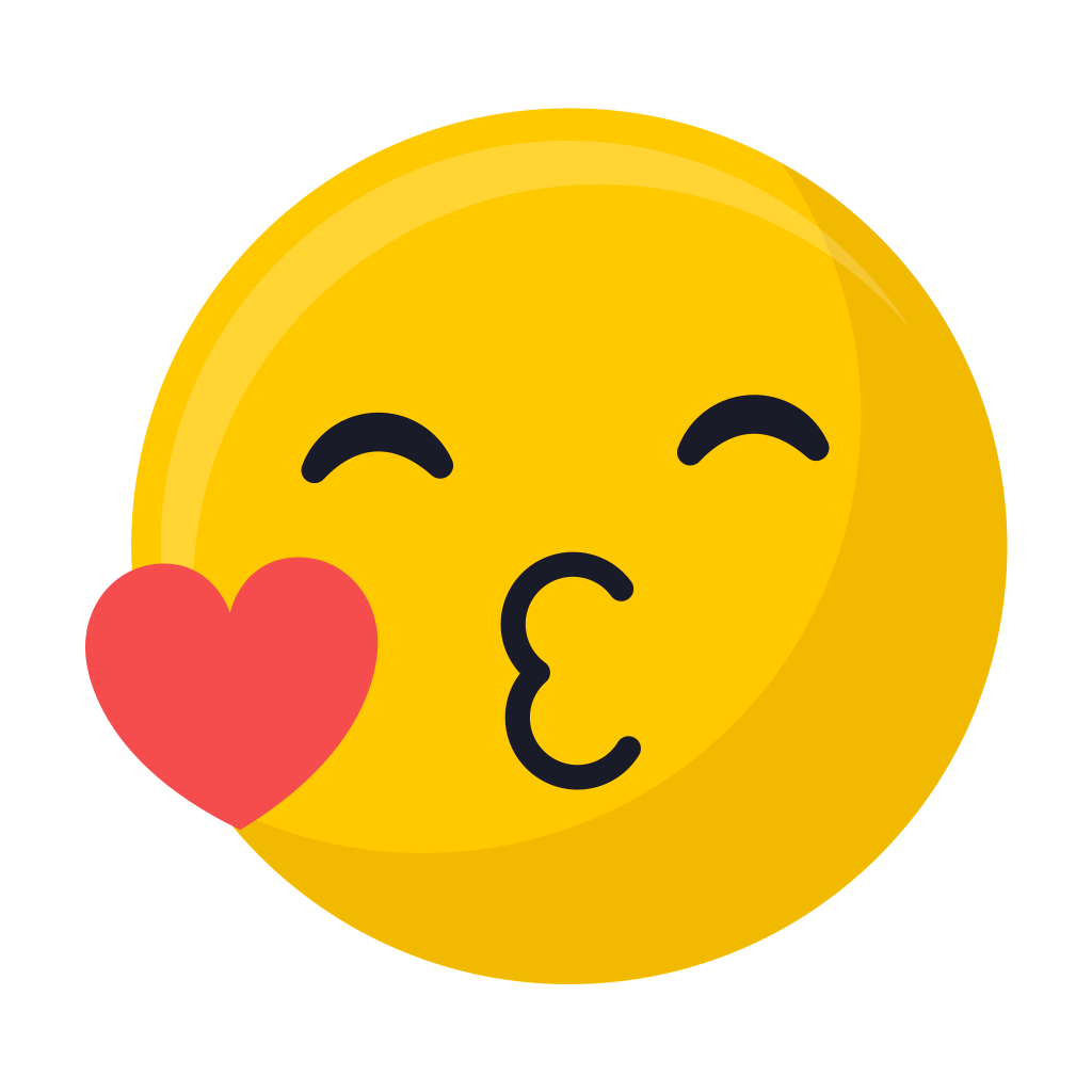 Kiss Emoji PNG Image Free Download searchpng.com - Heart Kiss Emoji