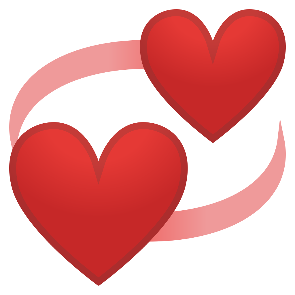 Revolving hearts Icon | Noto Emoji People Family & Love ... - Hearts Emoji Copy Paste