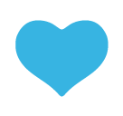 Blue Heart Emoji