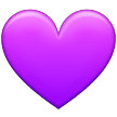 Purple Heart Emoji