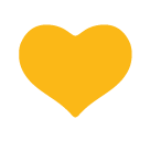 Yellow Heart Emoji