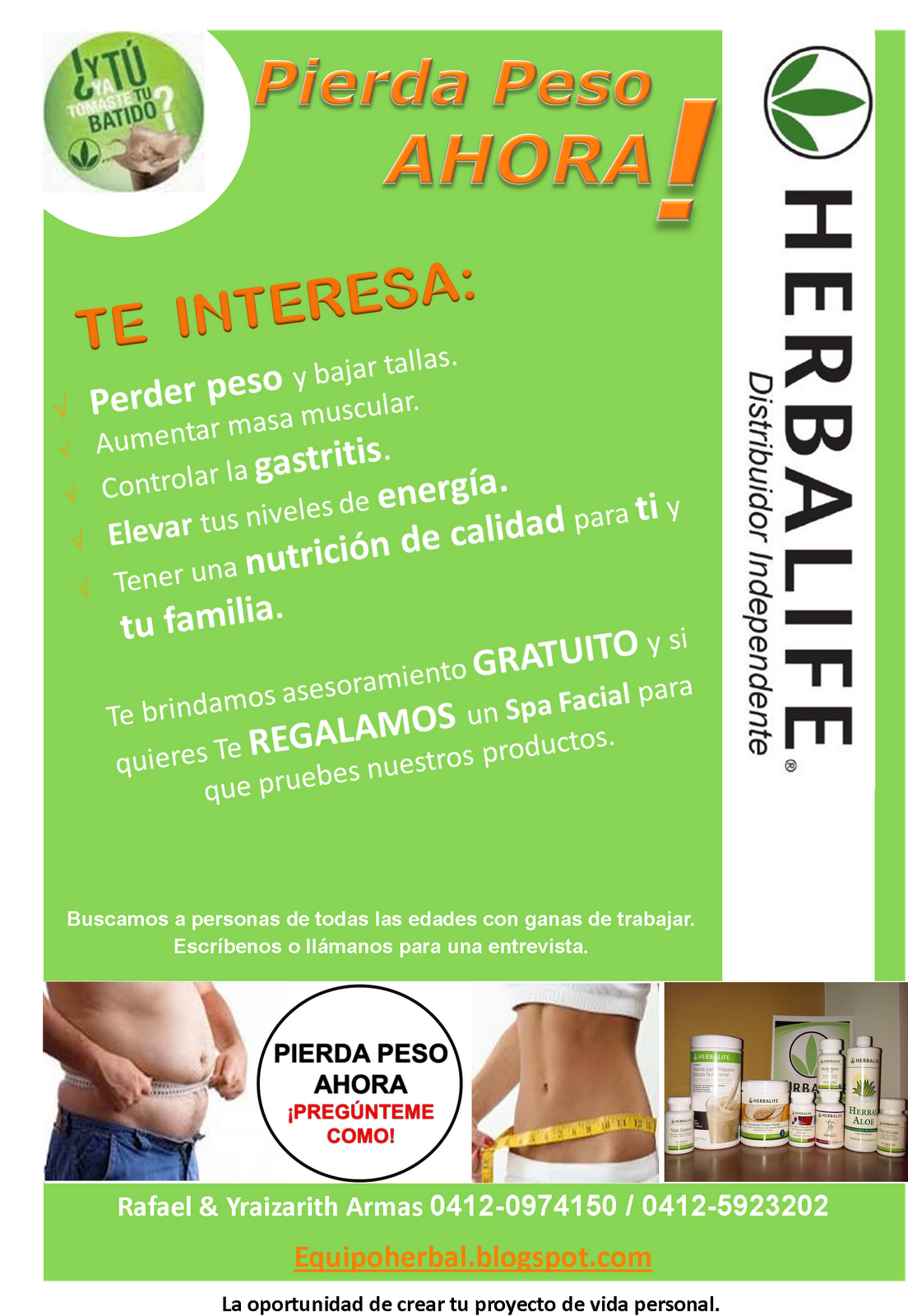 Equipo Herbal Herbalife Distribuidor Independiente: Pierda ... - Herbalife Imagenes