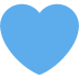 Blue Heart Emoji  Copy  Paste  EmojiBase