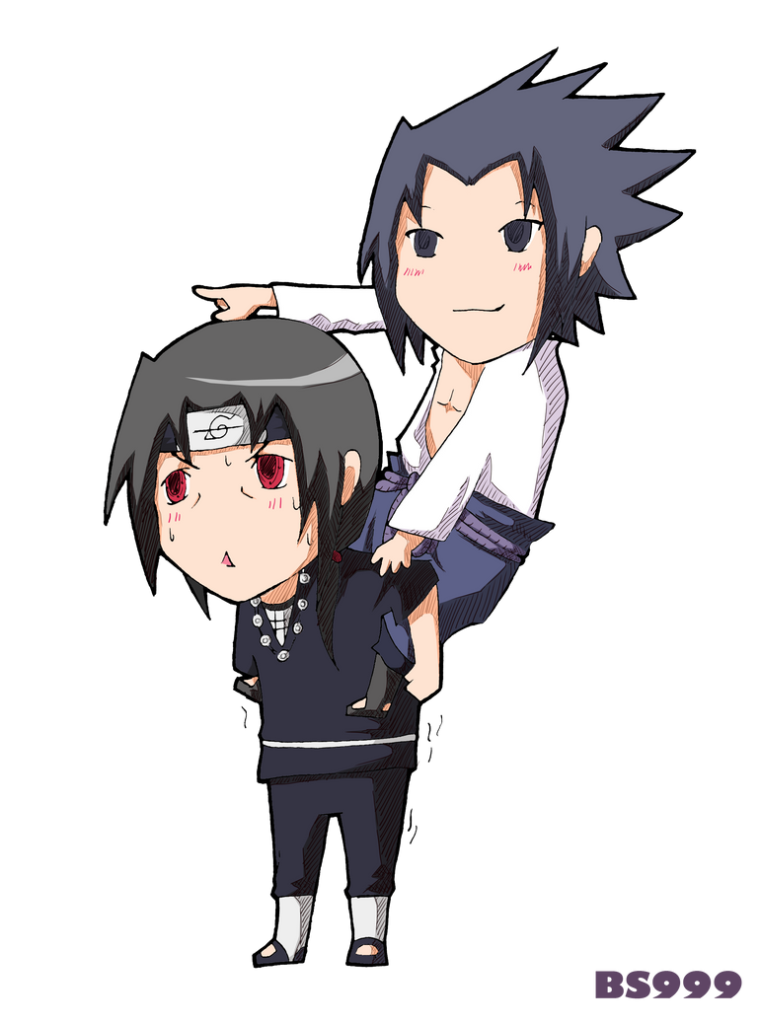 Sasuke and Itachi Chibi by BleachedSouL999 on DeviantArt