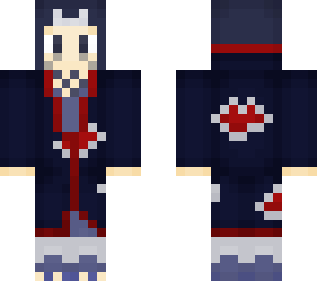 Akatsuki Robe | Minecraft Skins - Itachi Robe