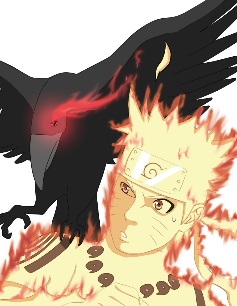 Naruto And Crow by Advance996 on DeviantArt