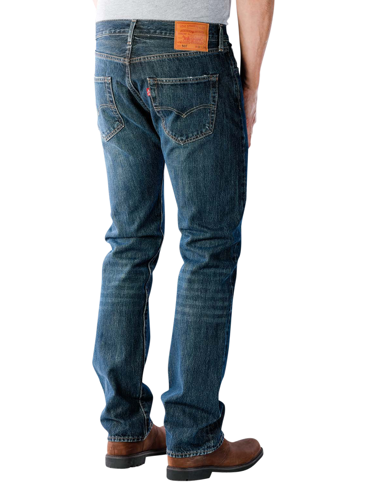 Levis 501 Jeans Straight snoot  Gratis Lieferung  JEANSCH