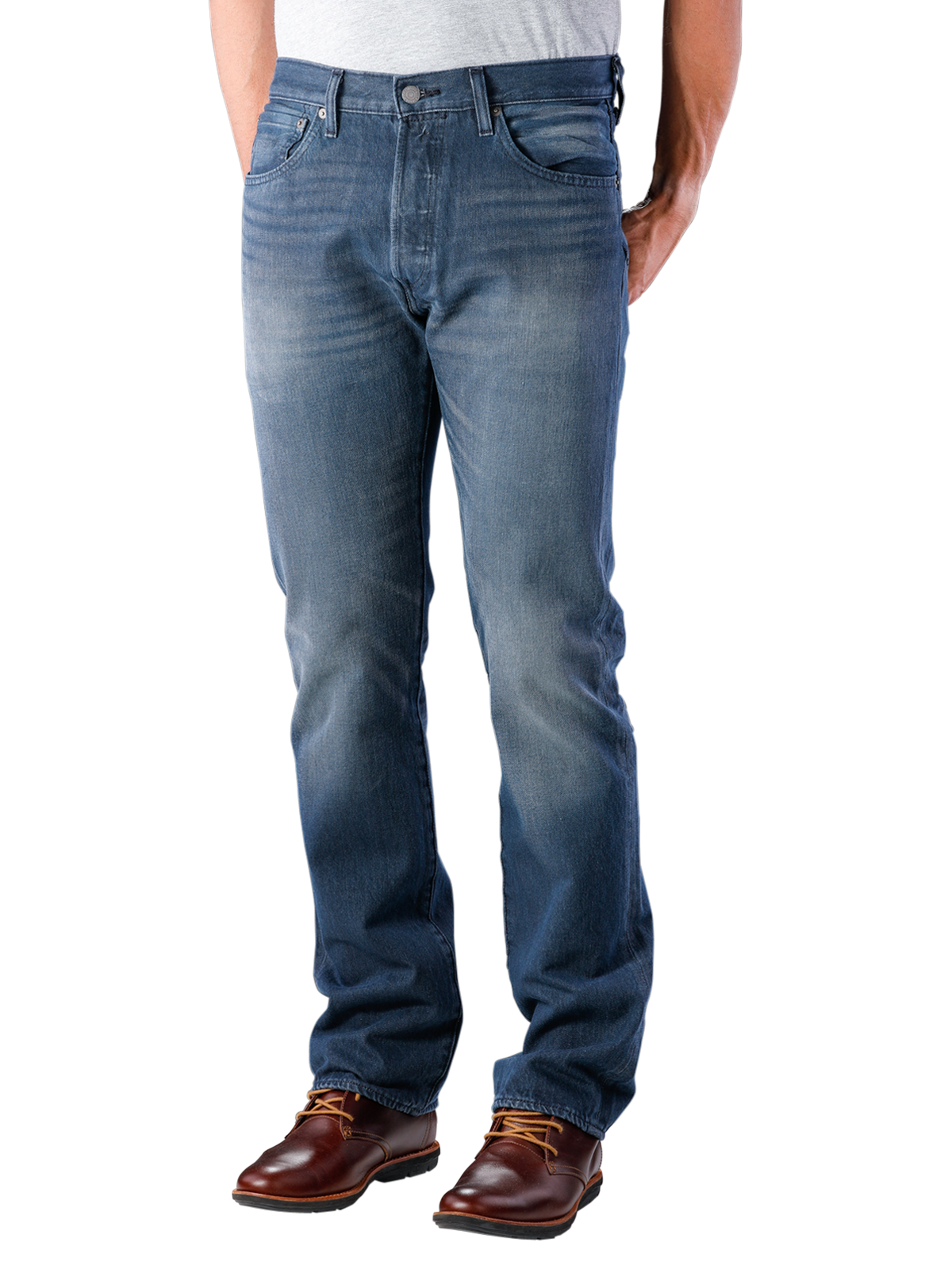 Levi‘s 501 Jeans Original Fit space money | Gratis ... - Levi Strauss 501 Jeans