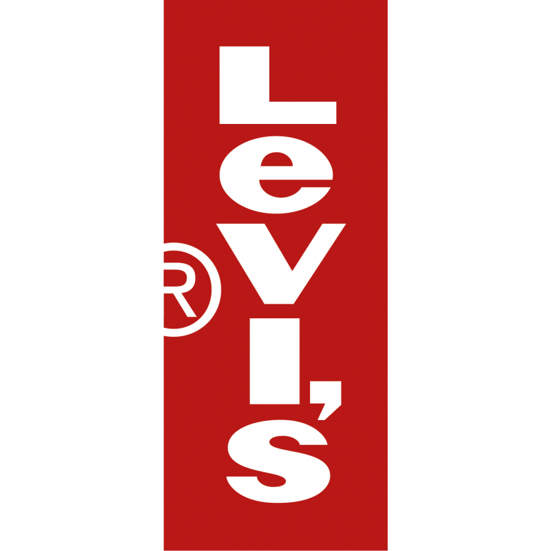 Stickers logo Levis  Colorstickers