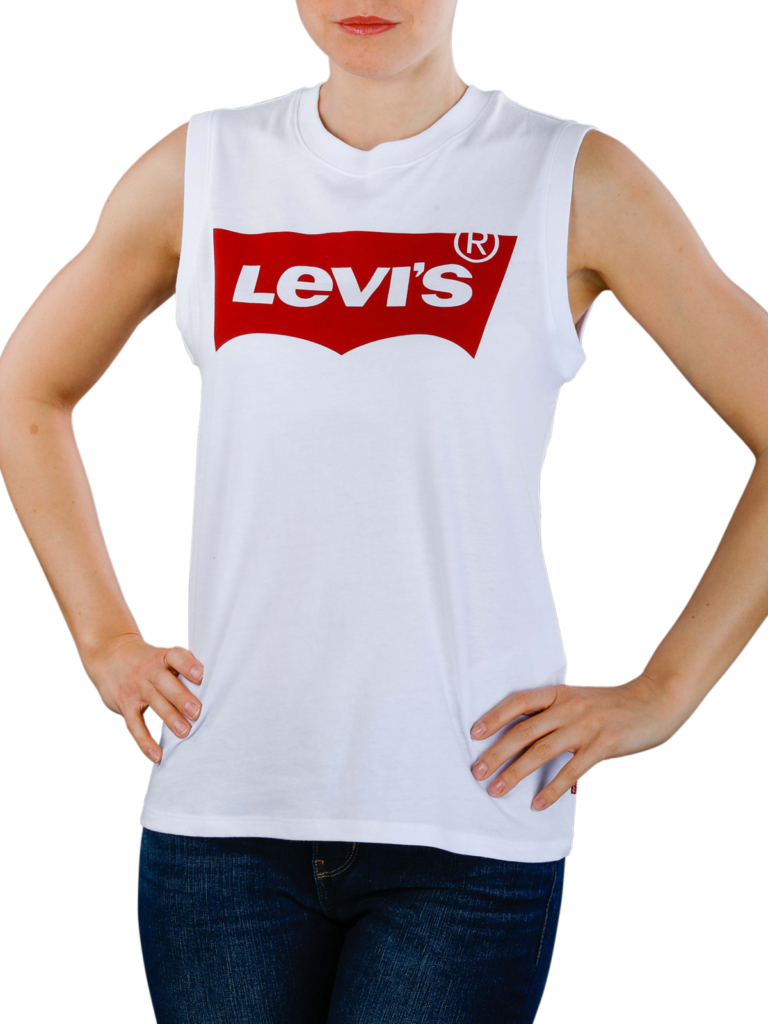 Levis On Tour Tank Top white  free shipping  JEANSCH