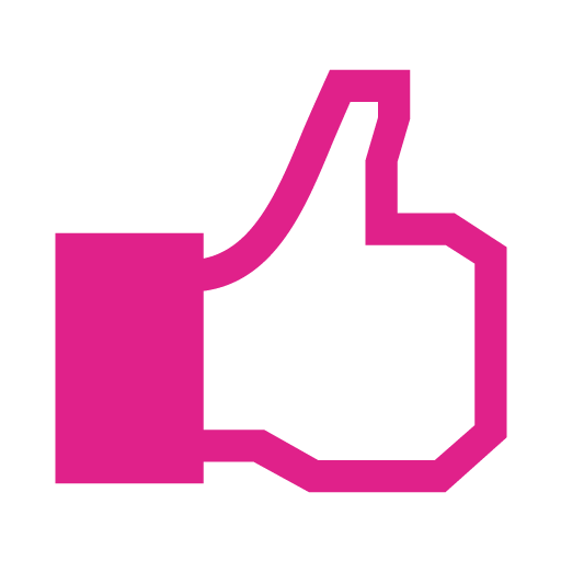 Facebook like button Computer Icons Clip art  Pink Like