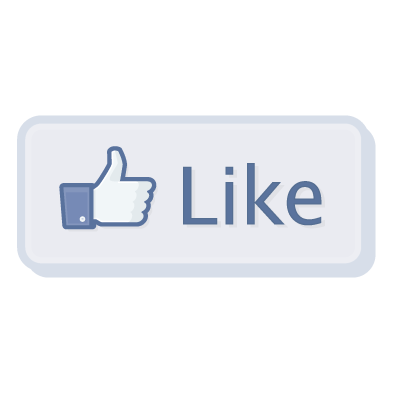 Facebook Like Button vector free download