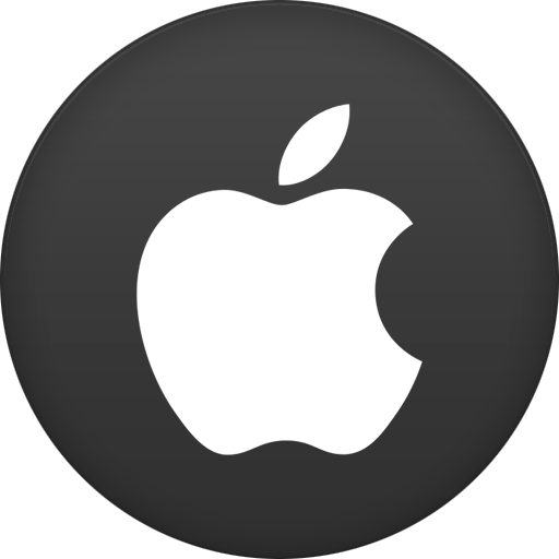 Apple 2 Icon | Circle Iconset | Martz90 - Metal Apple iPhone Logo