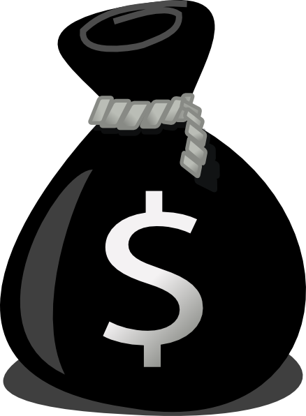 Money Bag Clip Art at Clkercom  vector clip art online