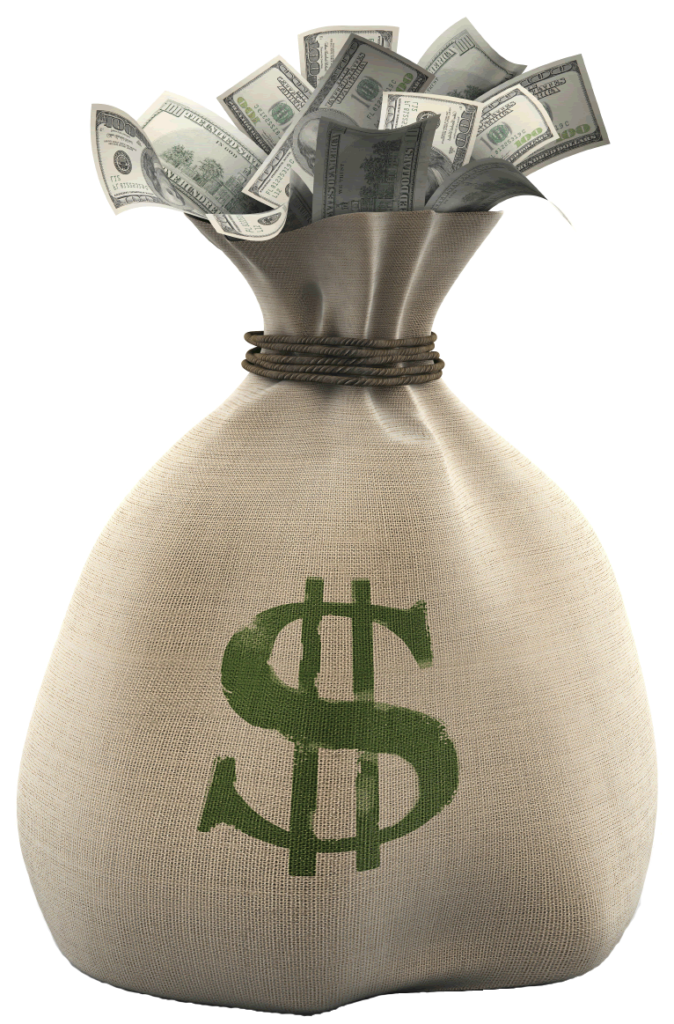 Money bag Clip art  Bag Of Money png download  7661163