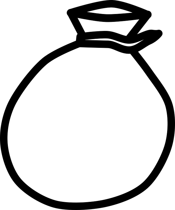 Sack Black And White PNG Transparent Sack Black And White
