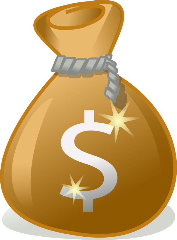 money bag vector free file  Download now