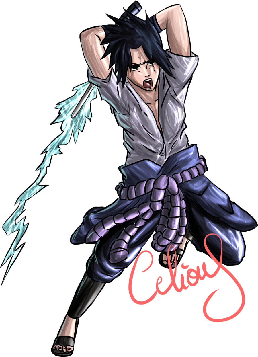 Sasuke : Chidori by Celious on DeviantArt - Naruto Sasuke Chidori