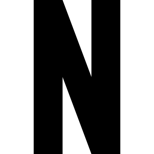 Netflix - Free logo icons - Netflix Logo Icon Black