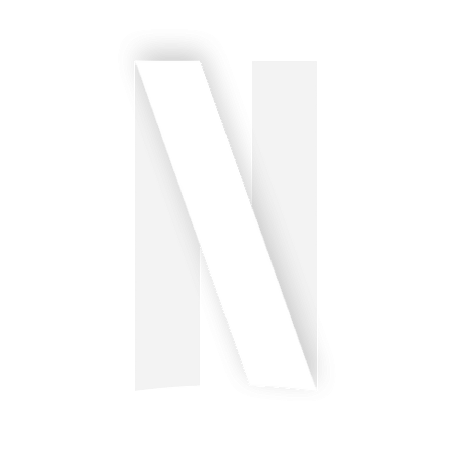 White Netflix Icon by IMakeIconsSometimes on DeviantArt