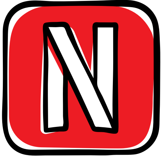 Media, movies, netflix, series, social, television, tv icon - Netflix TV Logo