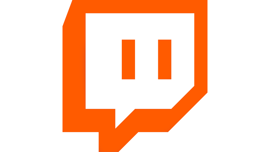 Download High Quality twitch logo png orange Transparent
