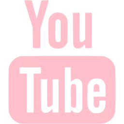 Pink youtube icon  Free pink site logo icons