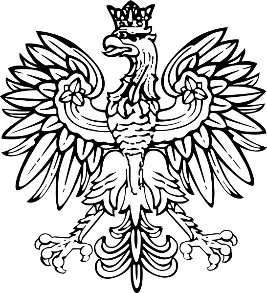 Poland designs  Polish Eagle clip art  vector clip art