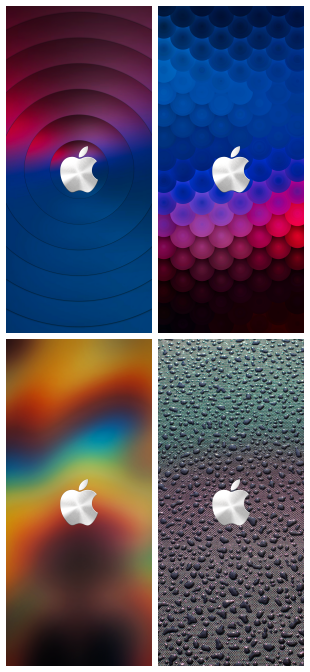 4 Cool Apple logo iphone wallpapers HD  WallpaperiZe