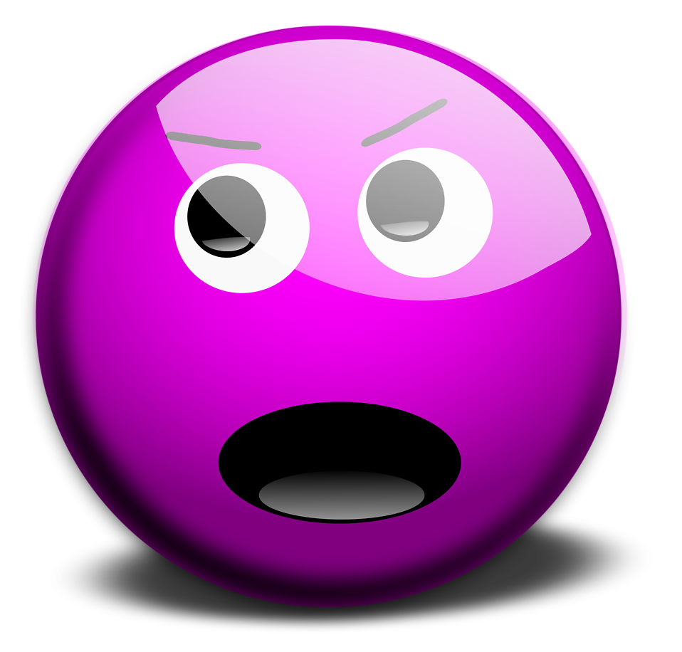 Purple Smiley Face Clip Art