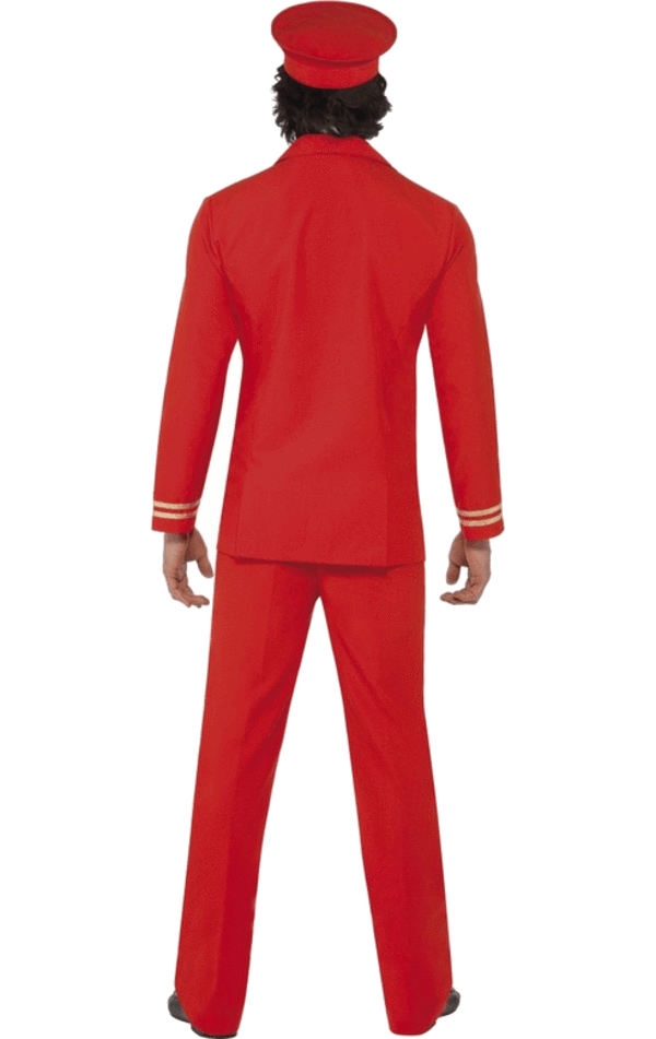 Adult High Flyer Red Pilot Costume  Jokecouk
