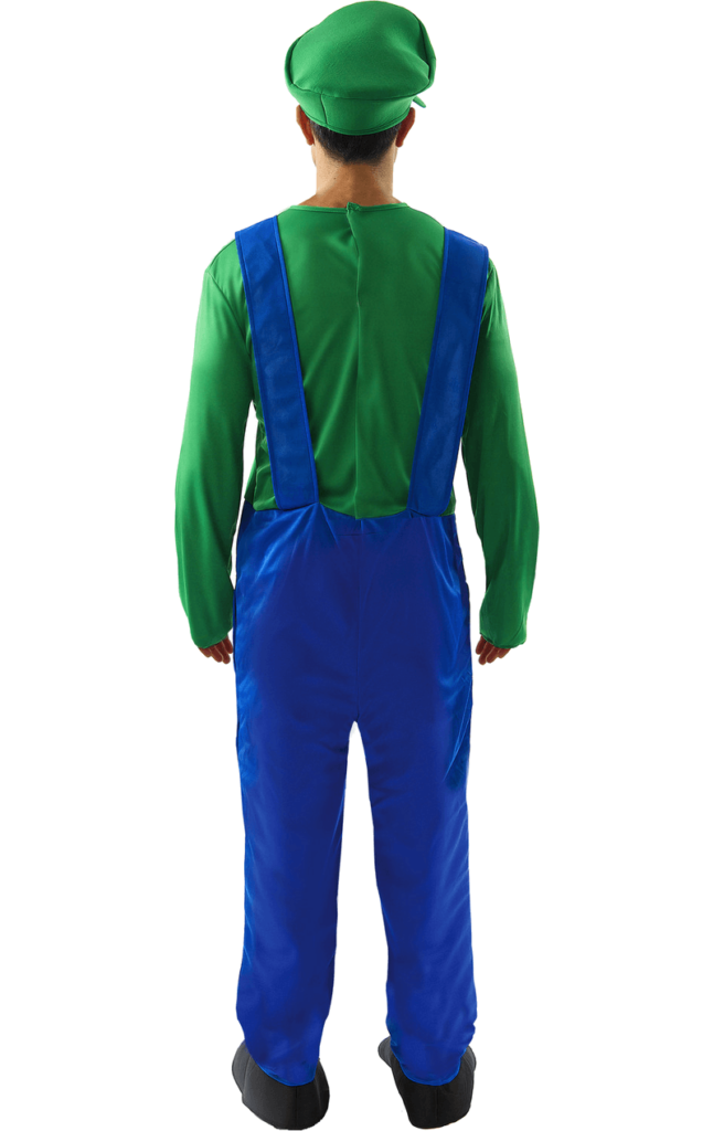 Mens Luigi Super Mario Costume  fancydresscom