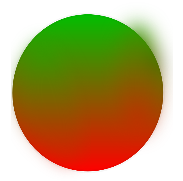 Alex Red And Green Circle Clip Art at Clkercom  vector