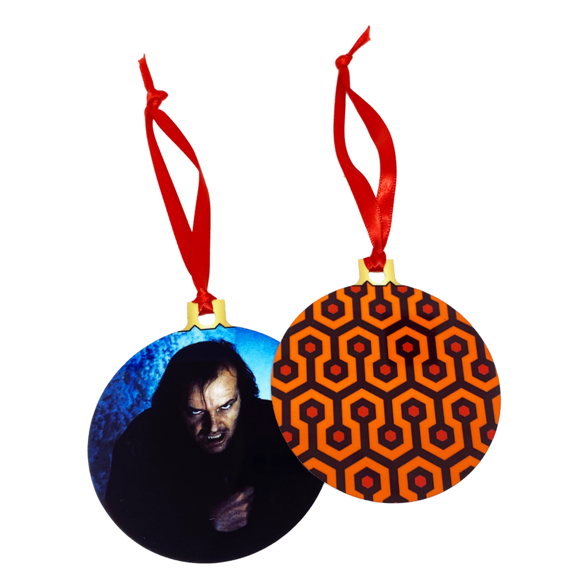 The Shining 2Sided Holiday Ornament  UNMASKED