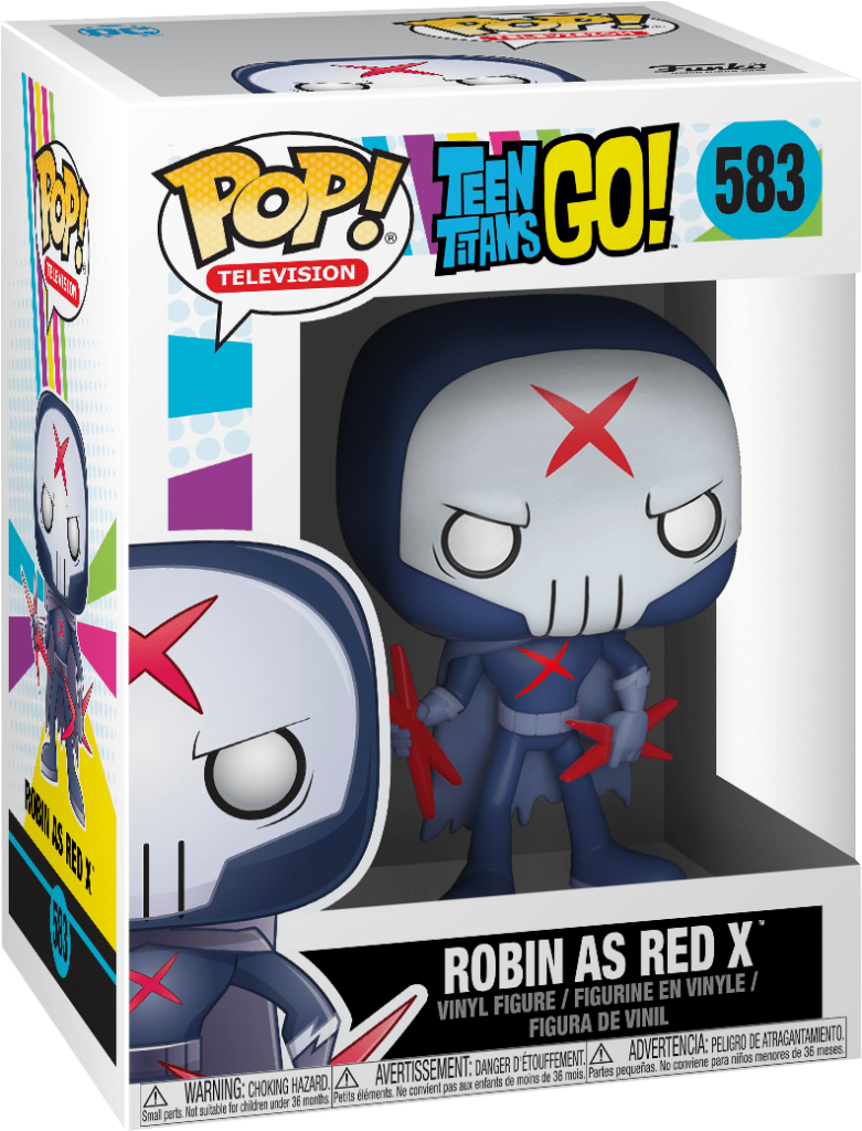 Funko Pop TV Teen Titans Go  Robin as Red X Vinyl