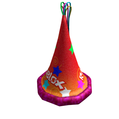 ROBLOX Birthday Party Hat  Roblox Wikia  Fandom