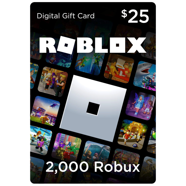 Roblox 25 Game Card  Buy Games Digital Gift Cards at