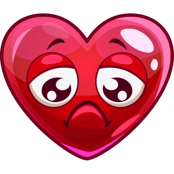 Sad Heart PNG Image | PNG Arts - Sad Heart Emoji