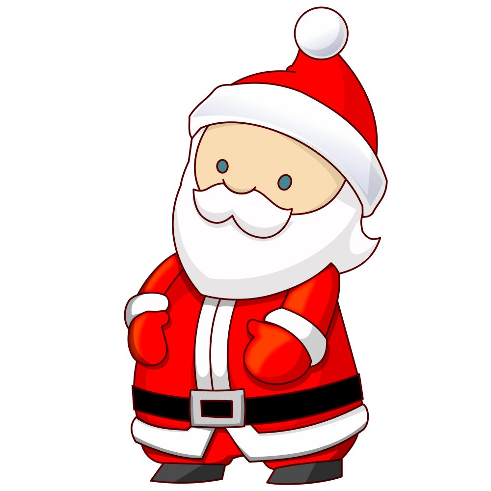 OnlineLabels Clip Art  Santa Claus