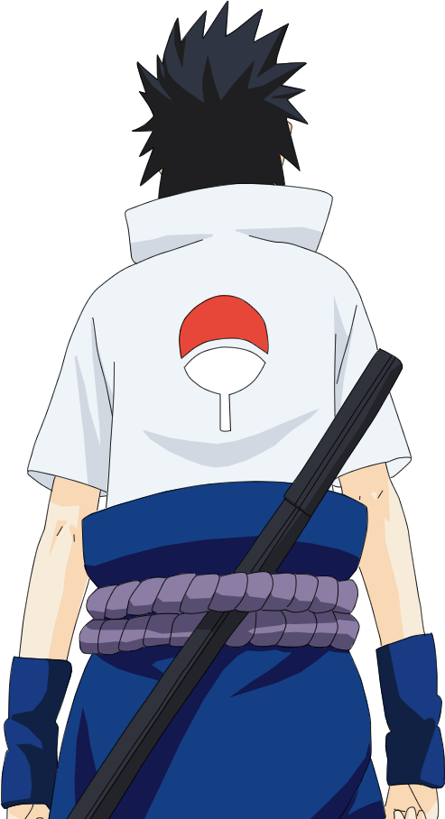 Sasuke's back by Sinanxis on DeviantArt - Sasuke Side View